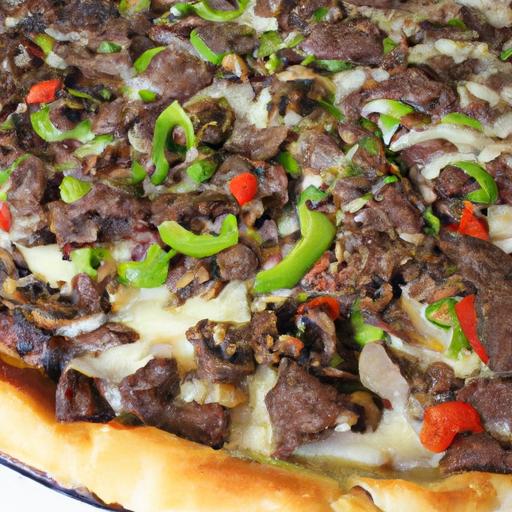 Philly Cheesesteak Pizza: A Savory Twist on a Classic