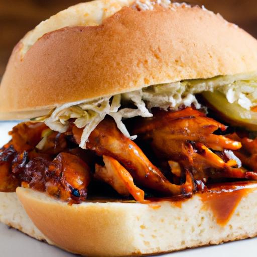 Smoky‌ BBQ Pulled Chicken Sandwiches:⁤ A Flavorful Classic