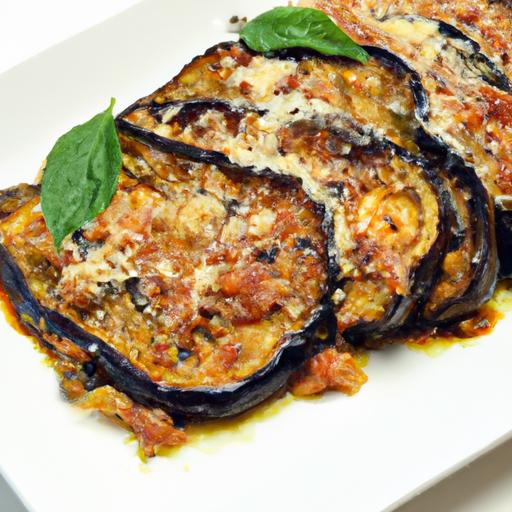 Crispy Eggplant Parmesan⁣ with a Nutty ⁤Almond Flour Crust