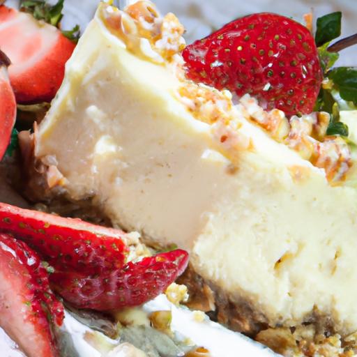 Decadent Delight: The Art of white Chocolate Cheesecake