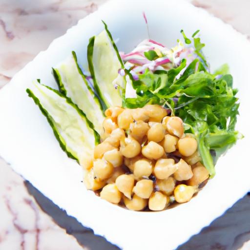Refreshing Chickpea &‌ Cucumber Salad: A Nutritious Twist