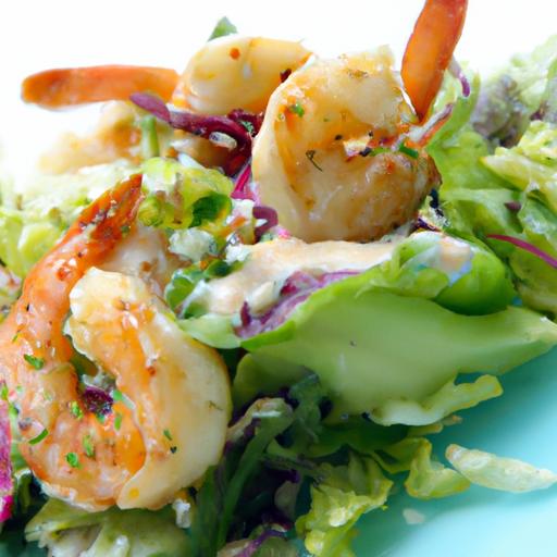 Refreshing Shrimp ‍Salad with Crisp Lettuce: ‍A ‌Flavorful Delight