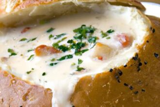 Savoring Clam Chowder: The Ultimate Bread Bowl Delight