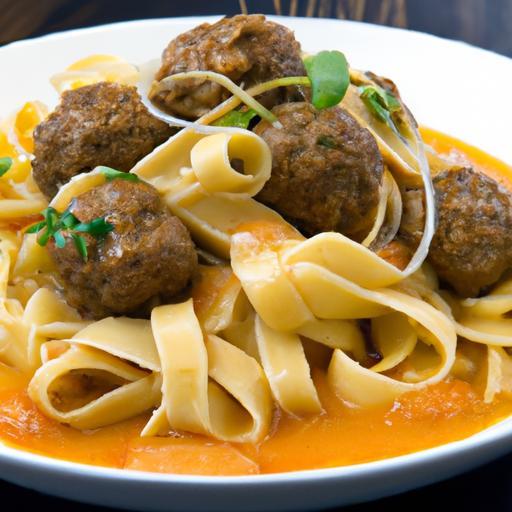 Swedish Meatballs & Egg Noodles: A Classic Comfort Duo