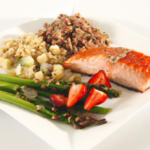 Savor Healthy Flavor: Grilled Salmon & Quinoa Salad Delight