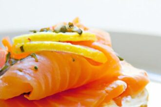 Savor the Classic: The Art of the Open-Faced Lox Sandwich
