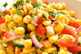 Zesty Mexican Corn Salad: A Flavorful Fiesta in Every Bite