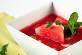 Watermelon Gazpacho: A Refreshing Fruity Twist on Classic