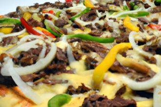 Philly Cheesesteak Pizza: A Savory Twist on a Classic