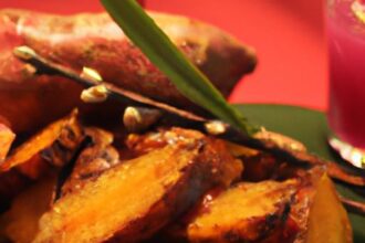 Sweet Potato Delight: Roasted Gems with Maple Glaze Magic