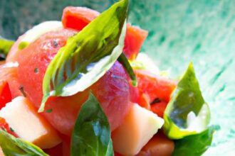 Refreshing Watermelon Basil Salad: A Summer Flavor Fusion