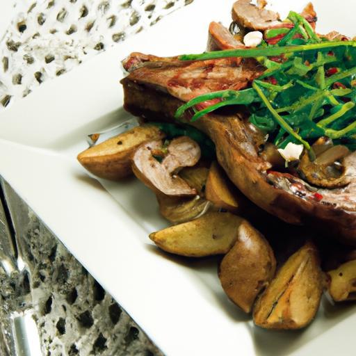 Savor the Perfect Steak with Baked Potato and Fresh Salad