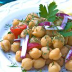 Fresh & Flavorful: The Ultimate Mediterranean Chickpea Salad
