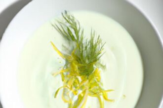 Chilled Fennel Soup: A Refreshing Licorice-Flavored Summer Delight