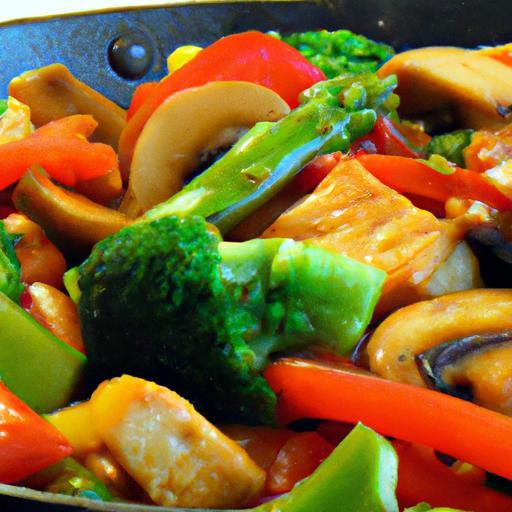 Sizzling Vegetable & Chicken Stir Fry: A Quick Healthy Delight