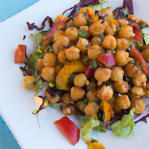Crunchy Roasted Chickpea Salad: A Nutritious Delight