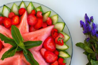 Refreshing Watermelon Fruit Salad: A Burst of Summer Flavor