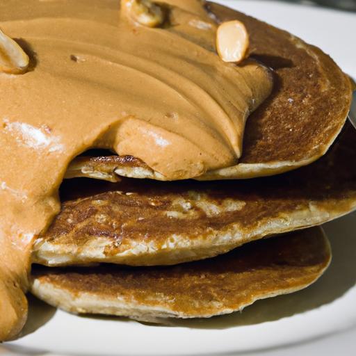 Power-Packed Mornings: Whole-Grain Pancakes with Peanut Butter