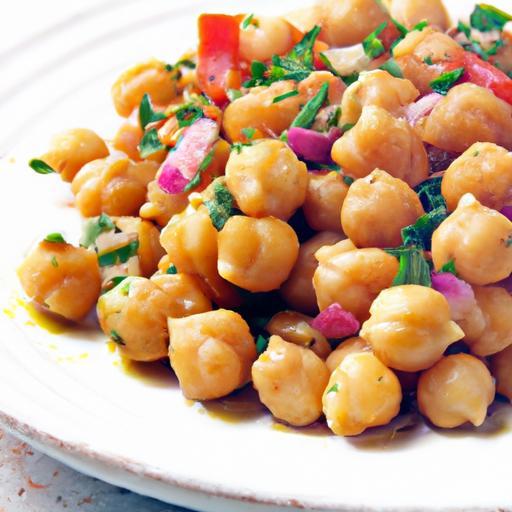 Zesty Moroccan Spiced Chickpea Salad: A Flavorful Feast