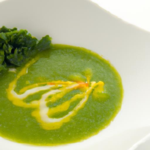 Refreshing Chilled Green Gazpacho: Spinach’s Cool Twist