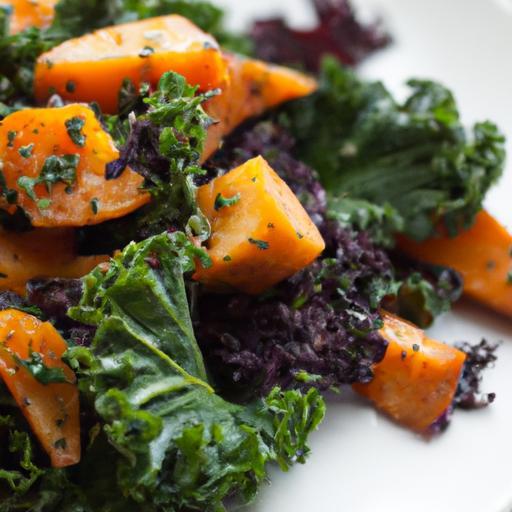 Wholesome Harmony: Kale & Sweet Potato Salad Delight
