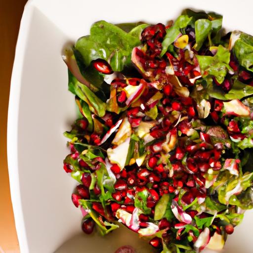 Refreshing Pomegranate Salad: A Burst of Flavor and Health
