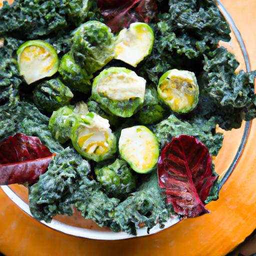 Crunchy Greens Delight: Kale & Brussels Sprout Salad Guide