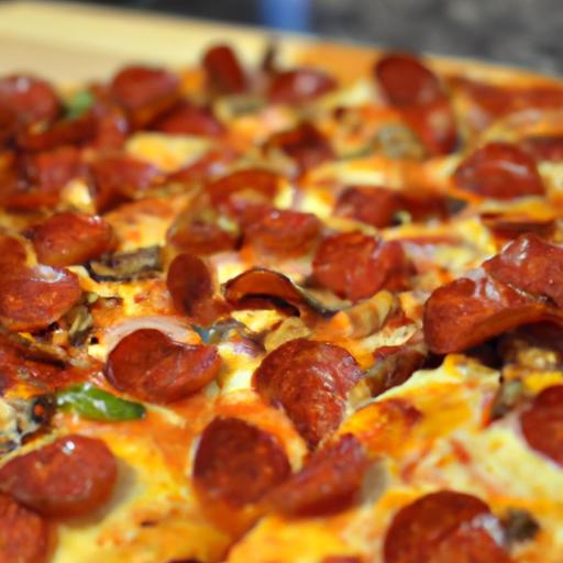 Fiery Flavor Fusion: hot Honey Pepperoni Pizza Delight