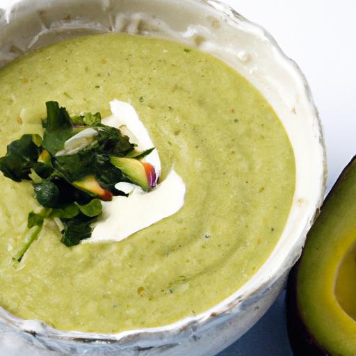 Ultra-Creamy Avocado Cucumber Soup: Light & Refreshing Delight