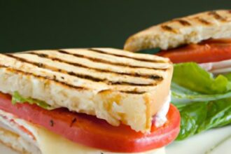 Caprese Sandwich Magic: Fresh Flavors Layered to Perfection