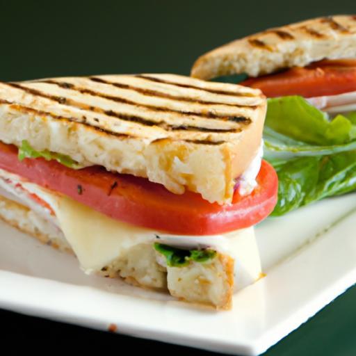 Caprese Sandwich Magic: Fresh Flavors Layered to Perfection