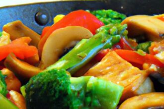 Sizzling Vegetable & Chicken Stir Fry: A Quick Healthy Delight
