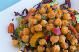 Crunchy Roasted Chickpea Salad: A Nutritious Delight