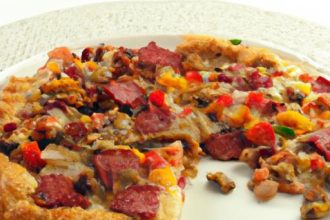 Biscuits and Sausage Gravy Breakfast Pizza: A Savory Twist