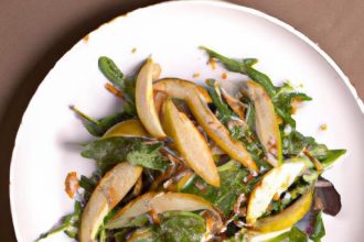 Crisp Pear & Walnut Salad: A Fresh Twist on Classic Greens