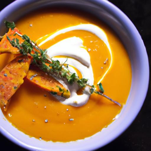 Chilled Sweet Potato Soup: Savory Comfort with a Sweet Twist