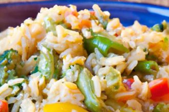 Flavorful Vegetable Fried Rice: A Colorful Twist on Tradition