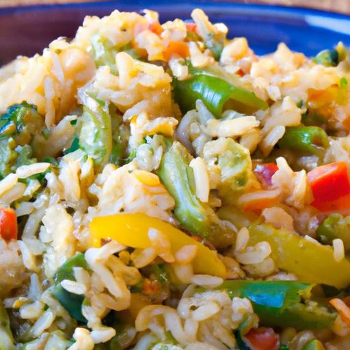 Flavorful Vegetable Fried Rice: A Colorful Twist on Tradition