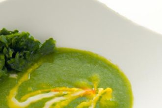 Refreshing Chilled Green Gazpacho: Spinach’s Cool Twist