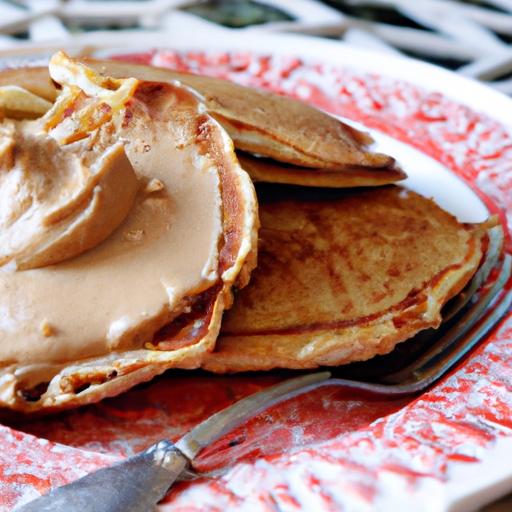 Power-Packed Mornings: Whole-Grain Pancakes with Peanut Butter