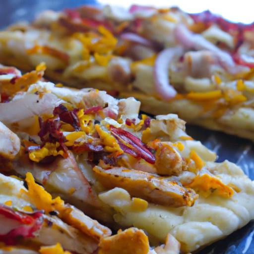 Spicy Buffalo Chicken Flatbread Pizza: A Flavorful Twist