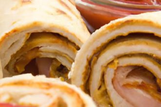 Twist & Taste: Savory Turkey and Cheese Pinwheels Recipe