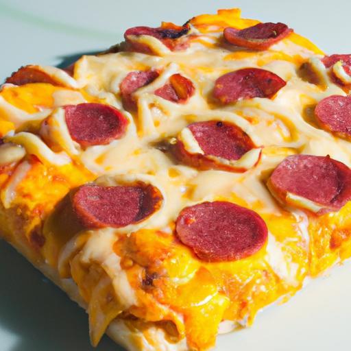Pepperoni Pizza Layer Cake: A Savory Spin on Tradition