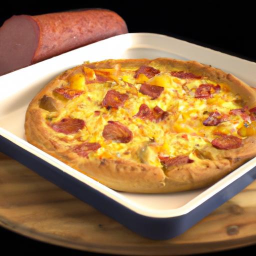 Savor the Morning: Biscuits & Sausage Gravy Breakfast Pizza