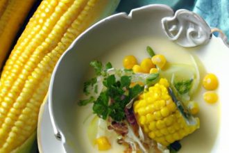 Refreshing Chilled Corn Soup: Sweet Summer Corn & Cream Bliss