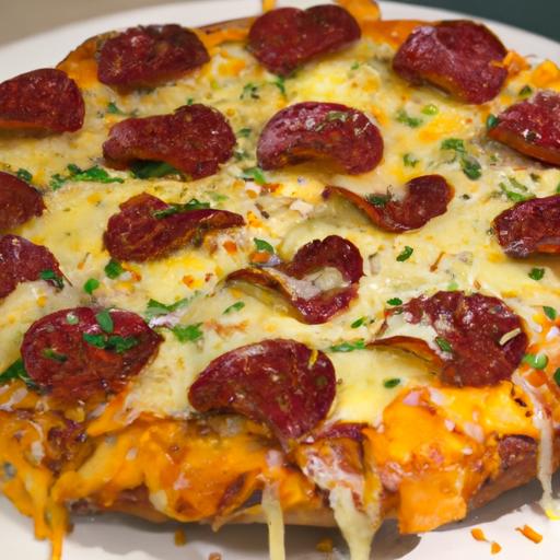 Pepperoni Pizza ⁣Layer cake: A Savory ⁤Spin on Tradition
