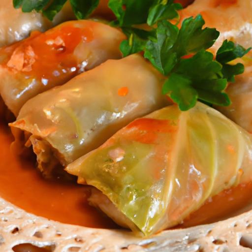 Savory Stuffed Cabbage Rolls with⁣ Ground⁣ Chicken Delight