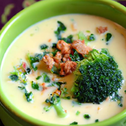 Hearty⁤ Broccoli ‍Cheddar Soup‍ with Chicken and ‍Veggie Twist
