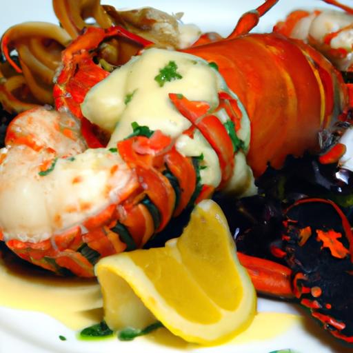 Savor the‍ Flavor: Garlic butter Lobster and Scallops Delight