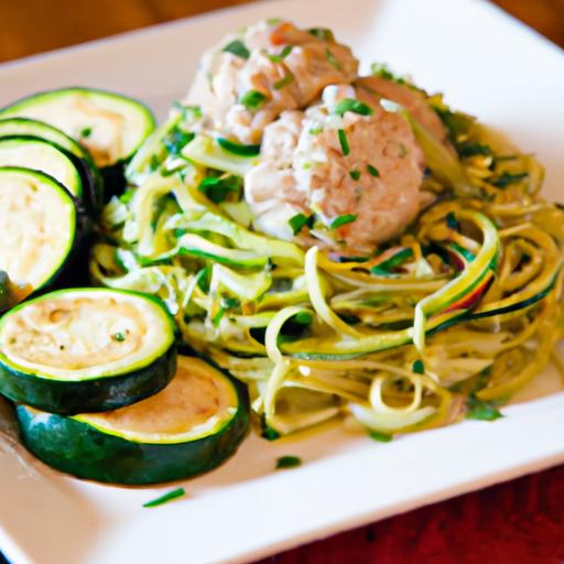 Turkey ⁣Meatballs & Zucchini ⁤Noodles: A ‍Light, Tasty Twist